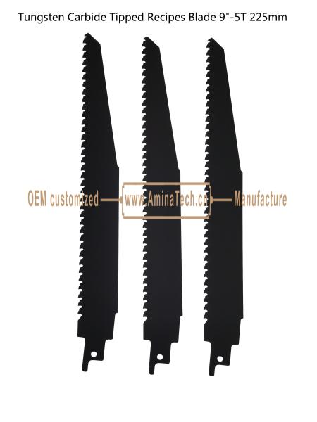 Tungsten Carbide Tipped Recipes Blade 9-5T 225mm,Cutting Porous Concrete,Red Brick,Fiber Cement,Epoxy Resin