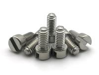 Custom Stainless Steel Metal Shoulder Bolts with slot for Engineering furniture in 1/6 8/12 1