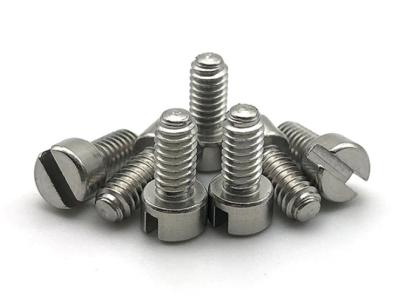 Custom Stainless Steel Metal Shoulder Bolts with slot for Engineering furniture in 1/6 8/12 1