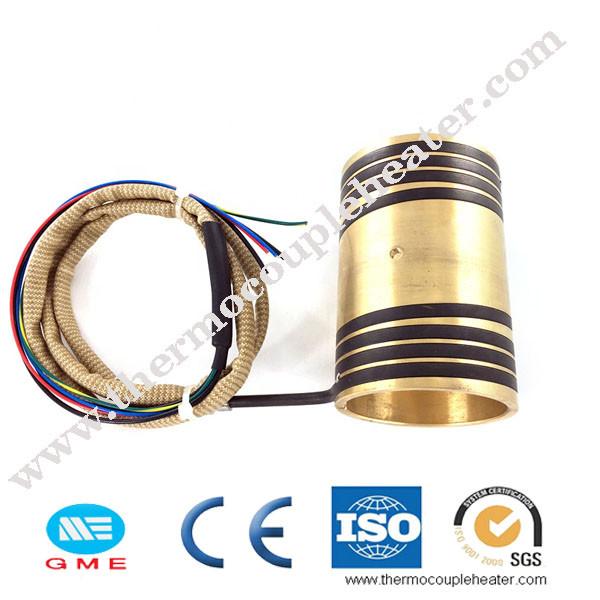 Calefatores bondes de bronze do tubo com ou sem o par termoelétrico para a modelagem por injeção