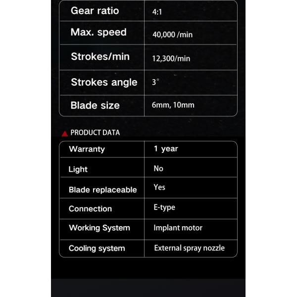 Инструменты зубного имплантата нержавеющей стали имплантируют часть руки универсальную