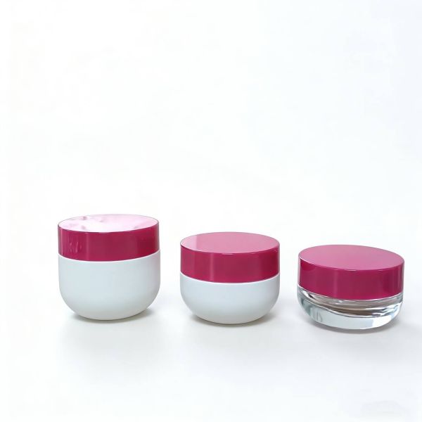 30ml 50ml 100ml 120ml Glass Lotion Bottle And 50g 100g Jar Cosmetic Bottle Customized Logo OEM Shampoo Lotion Serum Bottle