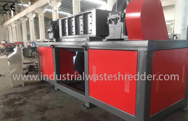 Controle estável do PLC da retalhadora da chapa metálica de Shell do carro com câmara Shredding de aço