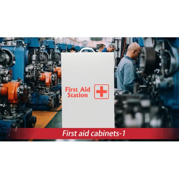 DIN13157 First Aid Cabinets Industrial Site Indoor Outdoor Essential First Aid Station