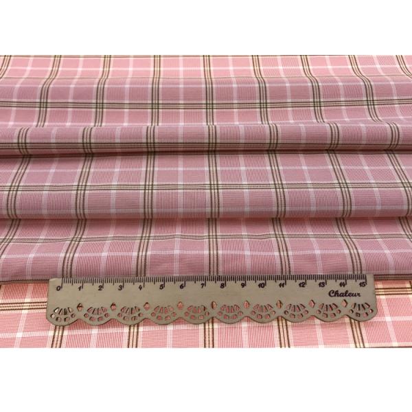Ткань занавеса холстинки ткани 165gsm шотландки Мадрас 5% лайкра 95% полиэстер