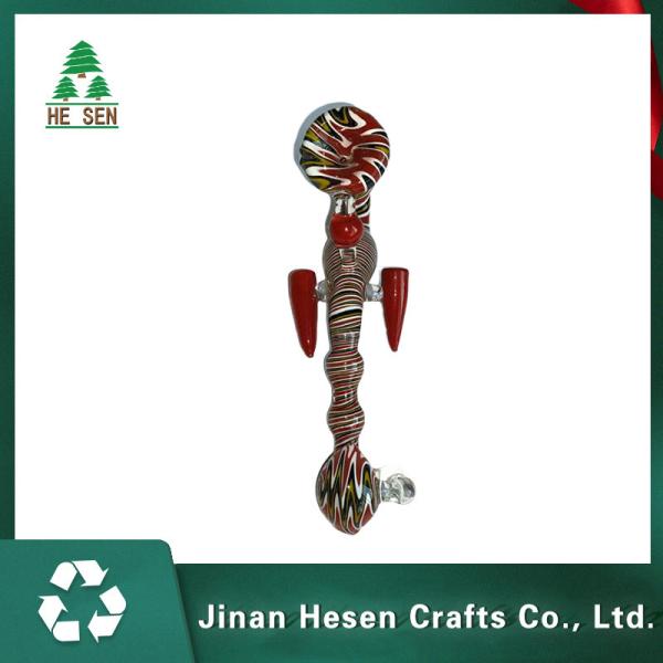 Double Tyre Bubbler Pipe 7.5 Inch Water Pipes Glass Bongs