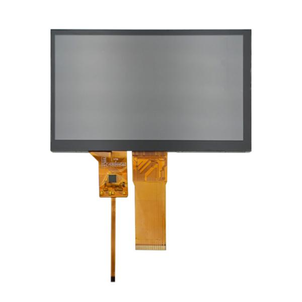 1024x600 Resolution PCAP Touch Display I2C Interface IPS 7 Inch TFT LCD Screen