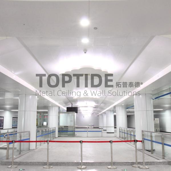 Fire Retardant Soundproof False Suspended Perforated Aluminum Ceiling Panels