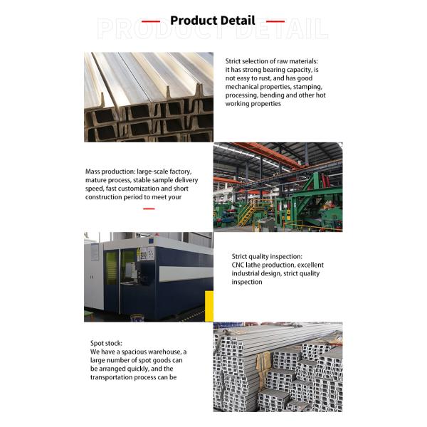 Reasonable Price Sus201 202 304 316 316L Stainless Steel U Channel Bar Price