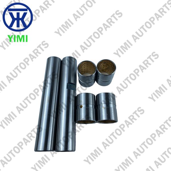High-strength alloy steel King Pin Kit KP-530 MC999420 with HRC 55-62 hardness and precision-ground surface for Mitsubishi Fuso FK415