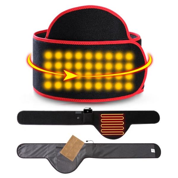 10000 мАч аккумуляторная батарея с подогревом жилет теплый пояс матки 108*28 см