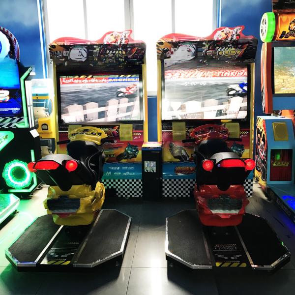 Easy Installation Motorcycle Game Simulator 250kg Durable For Fun Center
