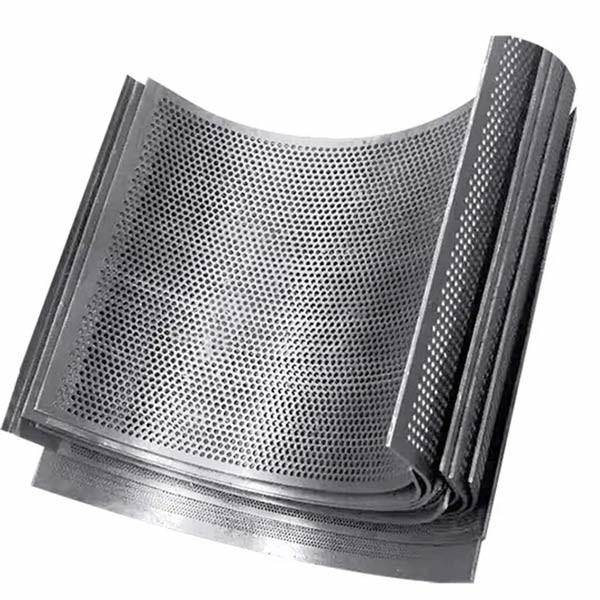 peças sobresselentes da imprensa da pelota de Mesh Steel Screen Alloy Steel do moinho de martelo de 6mm 8mm