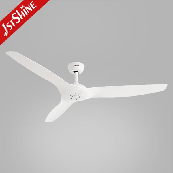 Ventilateur de plafond intelligent 60'' avec pales en ABS, moteur CC, application et commande vocale