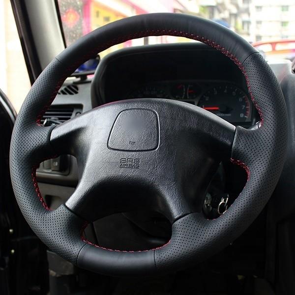 Steering Wheel Cover Custom Design for Mitsubishi Pajero for Mitsubishi Pajero Sport