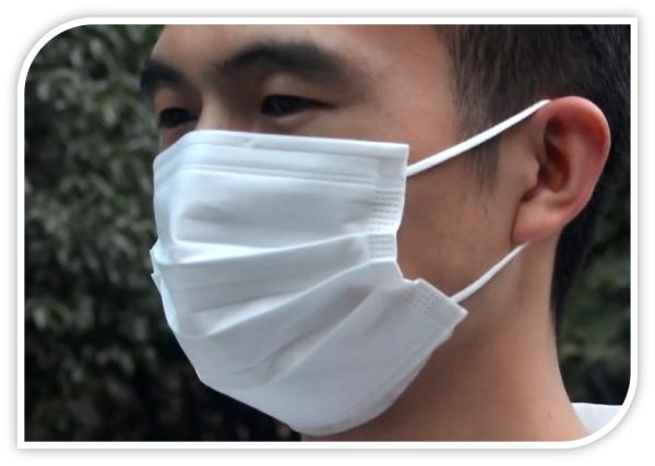 ISO hospital sterile three-layer with earloop breathable non woven facial mask
