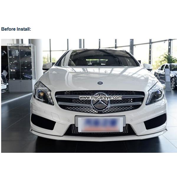 Mercedes-Benz A class W176 A180 A200 A260 Front Grille logo LED Light Badge Lights
