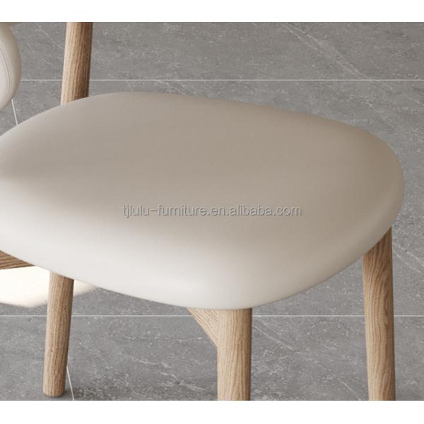 Modern Solid Wood PU Dining Room Chair for Nordic Design Restaurants and Cafes 2023 Design Style Modern Mail Packing N