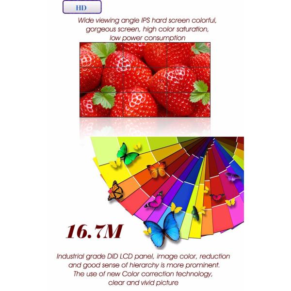 Ультра тонкое поддержанное дистанционное управление дикторов панели стены 4К ЛКД видео- встроенное