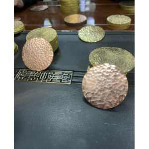 Handmade 304 Hammered Stainless Steel Sheet Rust Proof For Home Decoration