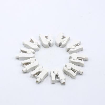Plastic Metal ECG Machine Accessories , Reusable Banana Pinch Adapters