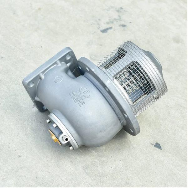 Válvula de cierre de emergencia neumática de aleación de aluminio de 4