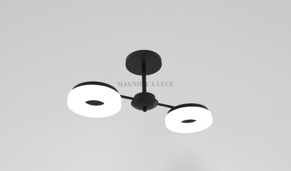 2018 led chandelier light  2 lights  suspend led lamp  for living room
