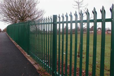 Hot Selling Good Quality Outdoor Steel Residential Security Palisade Fence For Market