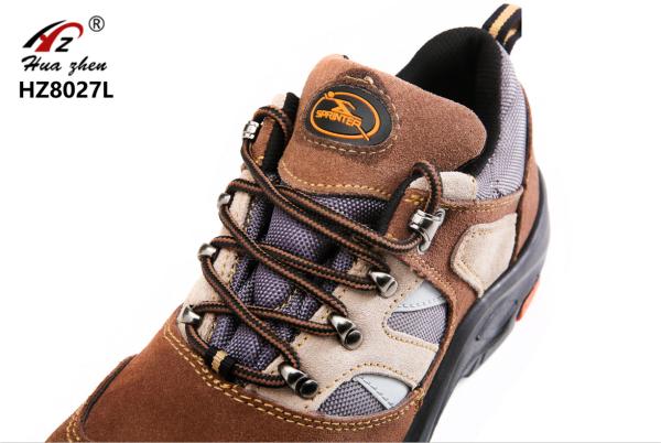 Oil Resistant BK Mesh Rubber Safety Shoes Sport Style With CE Certificate