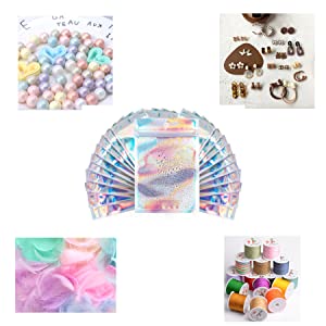 Multiple Uses Samll Pouch, Sample Bags For Party Supplies, False Eyelashes, Cosmetics, Jewellery