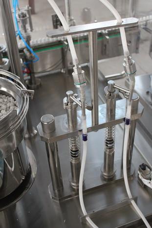 PLC 1.5kw Automatic Thick Dish Wash 5ml Liquid Filling Line