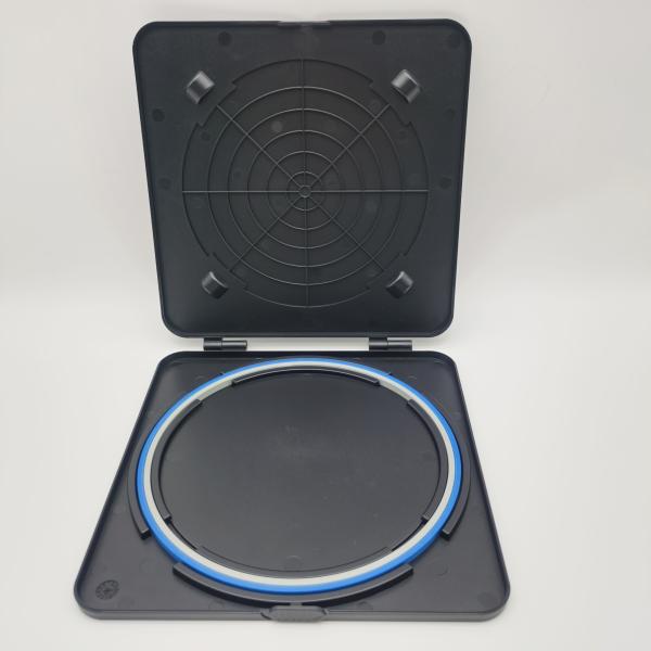 Grey And Blue Wafer Hoop Ring Widely Used For Durable Fastening In Industrial Settings