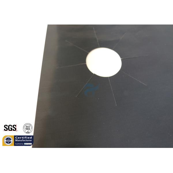 Fiberglass Fabric 260℃ 0.12MM Non Stick Stovetop Burner Liner Dishwasher Safe