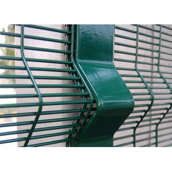 3.0m Height Anti Climb Prison Fence Hot Dip Galvanized / Pvc Coated 76.2*12.7mm