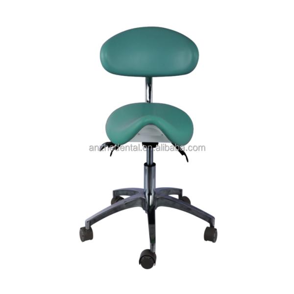 5 ruedas universales Sillón de dentista Color verde Base de metal Sillón de dentista