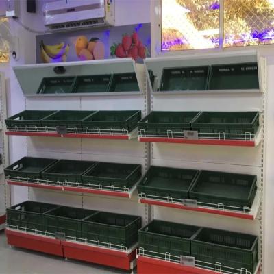 Tamanho personalizado Prateleiras de frutas e legumes Estante para mercearia