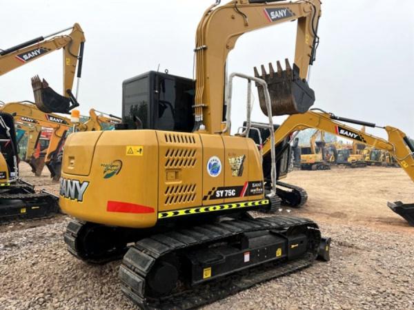 China Used Sany Excavator for sale Second Hand SY75C Jindongyu Machinery