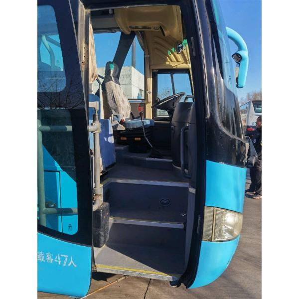 Подержанный регулярный пассажир пригородных поездов тренера бренда Yutong автобуса перехода города 47 мест