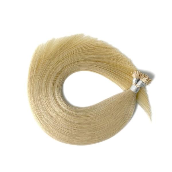 Qingdao Human Hair Straight Cuticle Aligned Y/Fan Tip Hair Extensions Style Straight