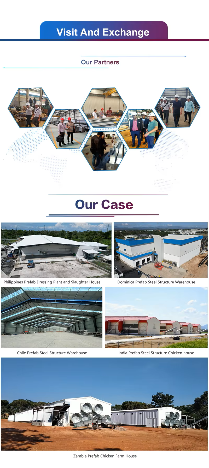 Earthquake Proof Q345 Steel Structure Building Prefab Steel Farm Building For Livestock