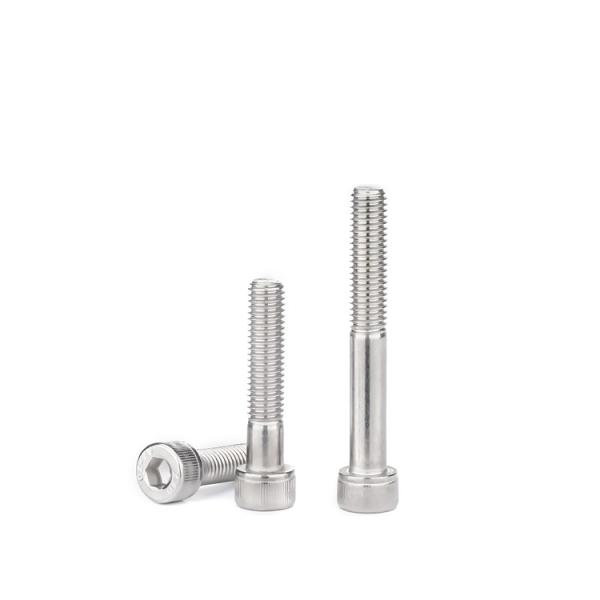 Stainless Steel 303/304 Finish Plain DIN912 Hex Socket Head Cap Screw for High Tension