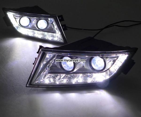 VW Lavida daylight DRL LED Daytime driving Lights car foglight retrofit
