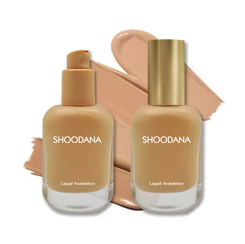 Waterproof Matte Foundation With Full Coverage Natural Ingredients Whitening Effects Dark Skin Mineral Liquid Makeup Concealer
