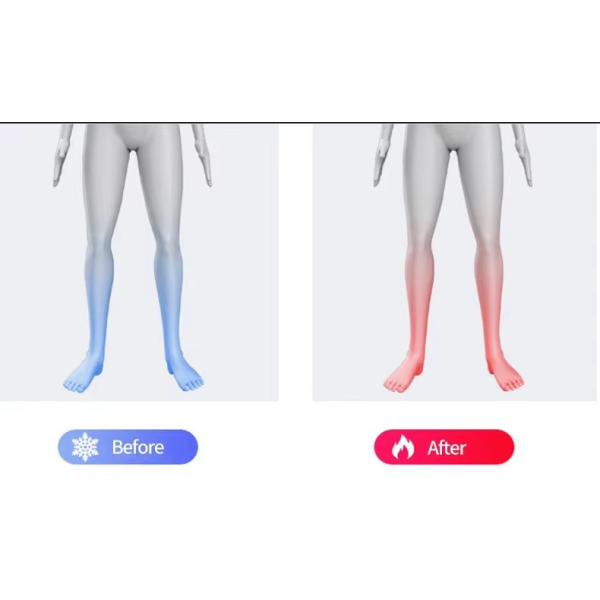 Terahertz Foot Magnetic Heating Foot Pemf Physiotherapy Device