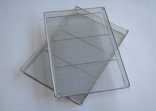 Drying Vegetable Fruit 1mm Stainless Steel Wire Mesh Trays