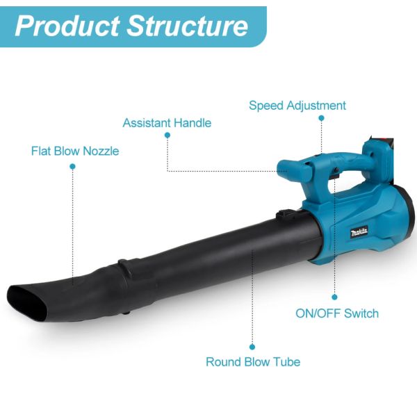 OEM Cordless Lithium Battery Powered Blower Outdoor Snow / Leaf Removal