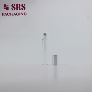 100% no leakage 8ml elegant wholesale roller cosmetic glass bottle