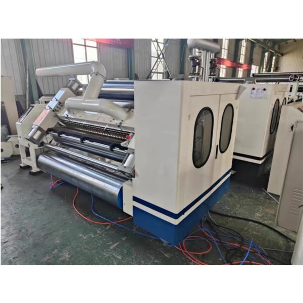 7.5KW Single Facer Corrugated Cardboard Corrugated Board Line com 4500 kg de peso