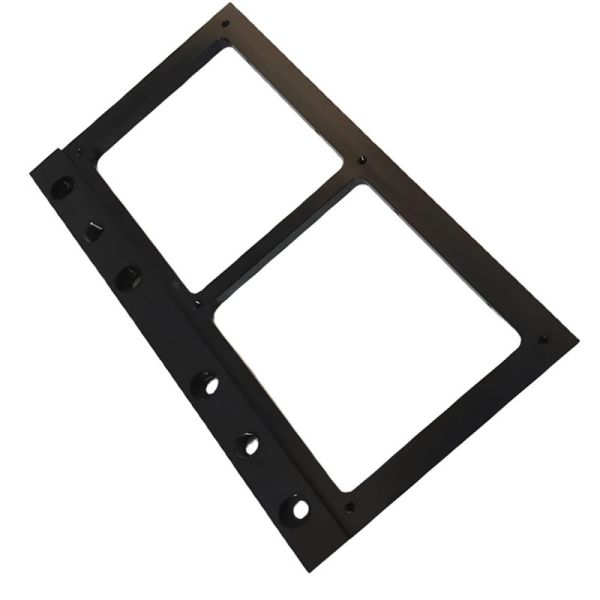 CNC Milled Block with Precision Cavities and Custom 3-Axis CNC Milling Parts with ±0.002~0.005mm Tolerance
