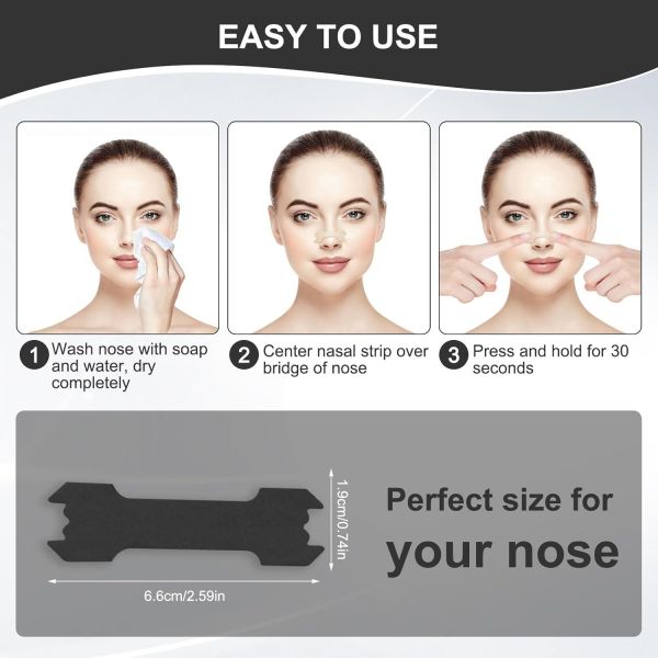 Cross-Border Strong Adhesive Brown Nose Breathing Strips Anti-Snoring Devices to Improve Sleep Ventilation